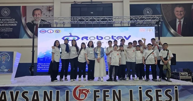 2026 ROBOTAV Ulusal Robot Yarışmasına Kütahya Ahteri İmam Hatip Ortaokulu damga vurdu Kütahya Haberleri