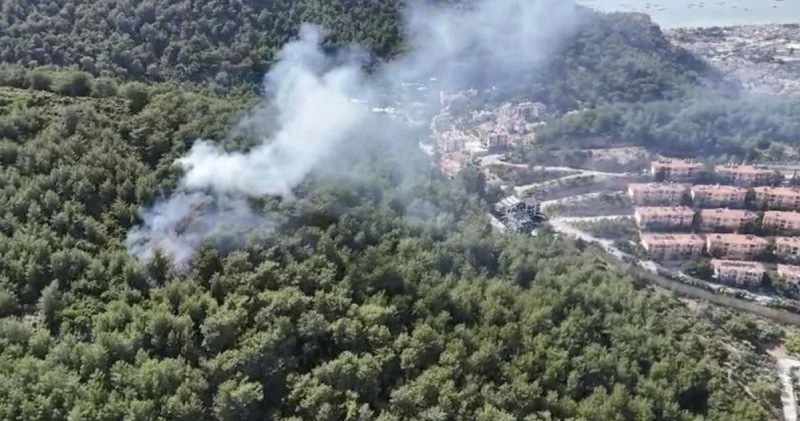 Son dakika: Fethiye de çıkan orman yangını 1 saatte kontrol altında Son dakika haberleri