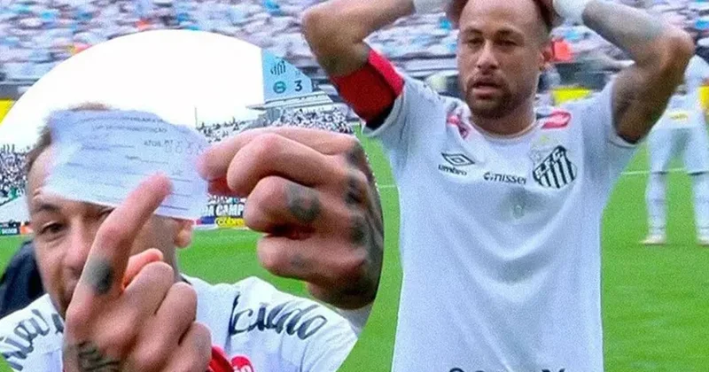 Tarihi skandal! Hakemler, Neymar ı zorla oyundan çıkardı