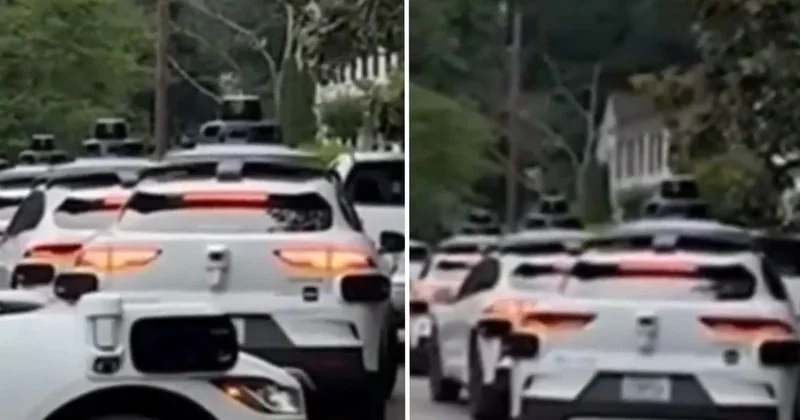 Atlanta’da yolcusu olmayan otonom araçlar mahalleyi istila etti
