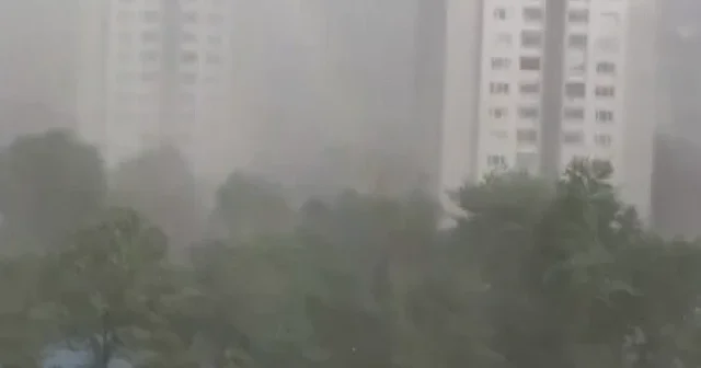 İstanbul da sağanak ve dolu yağışı: Vatamdaşlar zor anlar yaşadı VİDEO İZLE