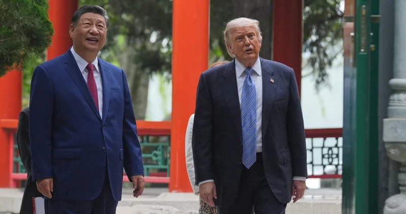 Çin den Trump ın tarihi ziyaretine ilişkin açıklama: Kırmızı çizgiler hatırlatıldı Dış Haberler