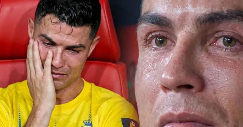 Finali kaybeden Cristiano Ronaldo, maç sonunda hüngür hüngür ağladı
