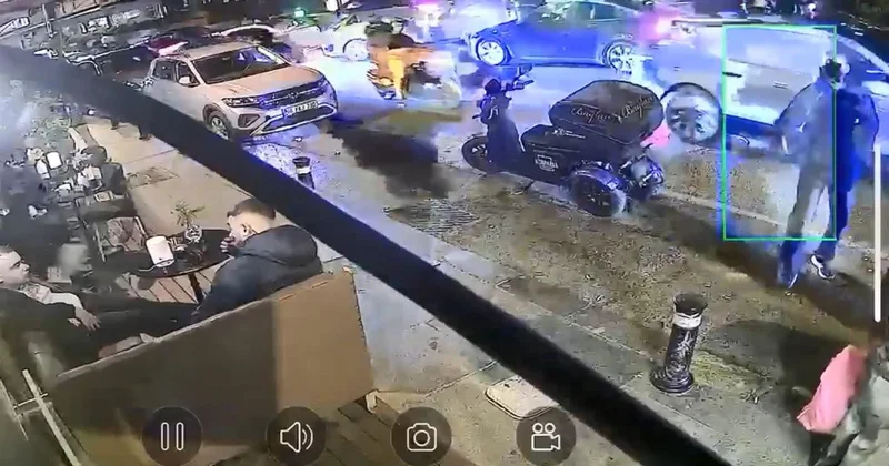 Bebek te Restorana Silahlı Saldırı