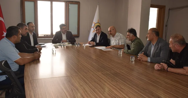AK Parti Batman Milletvekili Ferhat Nasıroğlu, vatandaşlarla görüştü Batman Haberleri