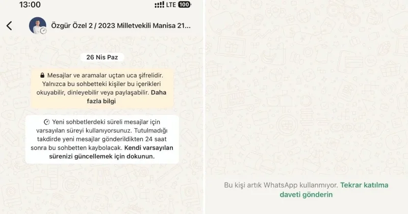 Özgür Özel WhatsApp’ı mı sildi? Yerel Gündem Haberleri
