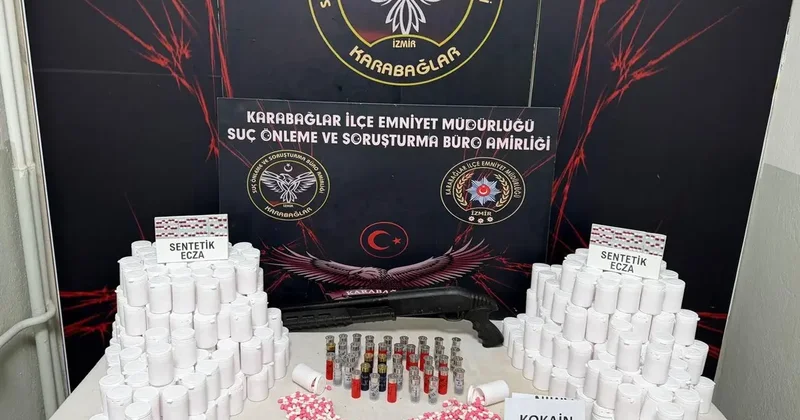 Elektrik panosu ve koltuktan binlerce uyuşturucu hap çıktı! 1 kişi gözaltında