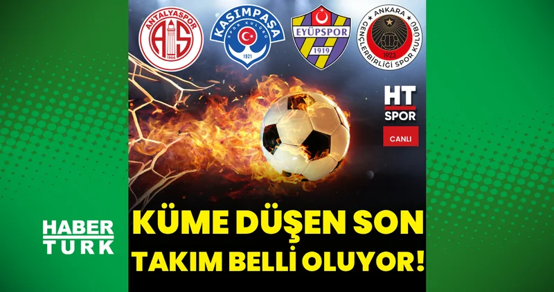 Süper Lig de küme düşen son takım Antalyaspor!