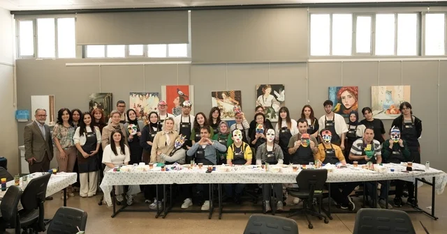 Özel bireyler hayal güçlerini maskelere yansıttı Kocaeli Haberleri