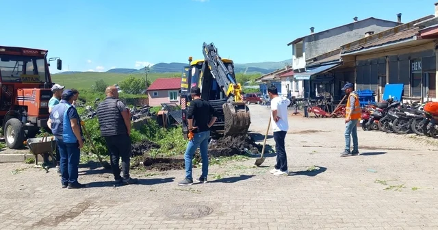 İlçede doğalgaz altyapı çalışmaları devam ediyor Ardahan Haberleri