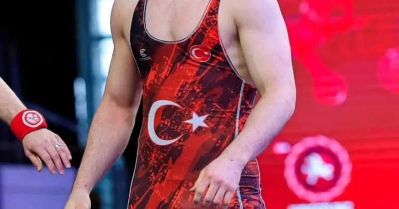 Genç milli güreşçi Avrupa ikincisi oldu