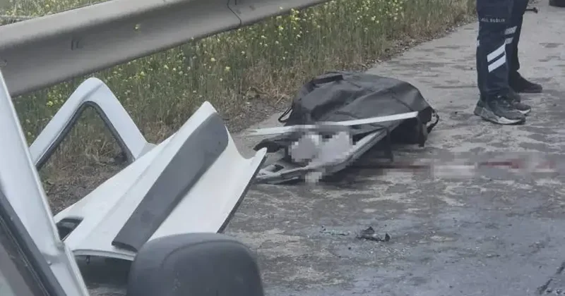 TAG Otoyolu nda katliam gibi kaza: 2 ölü, 2 yaralı