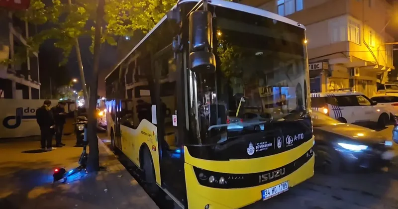 İnşaat demiri İETT otobüsünden içeri girdi! Yolcu yaralandı