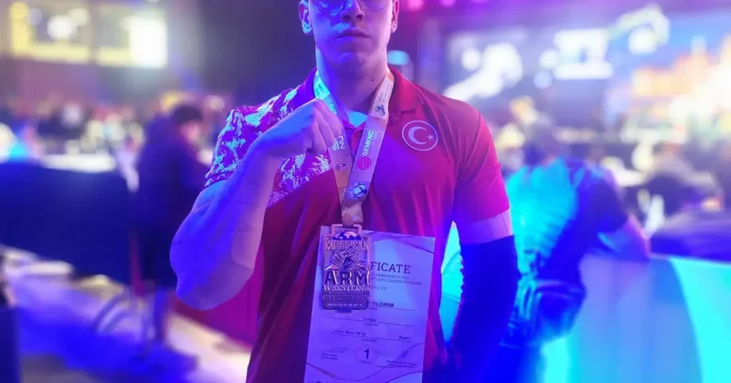 Avrupa’yı dize getiren Türk sporcu! Tüm rakiplerini yenerek şampiyon oldu