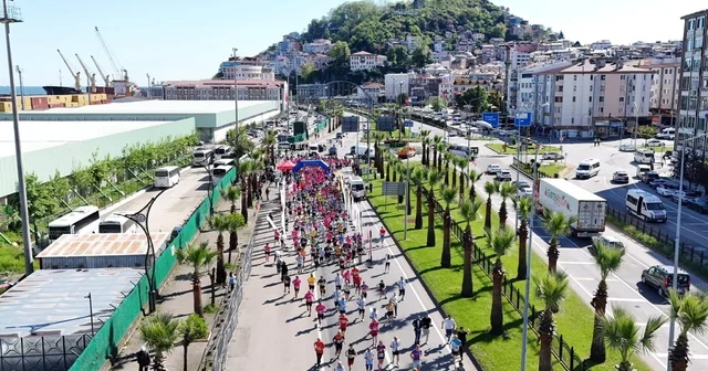 9. Giresun Yarı Maratonu gerçekleştirildi Giresun Haberleri