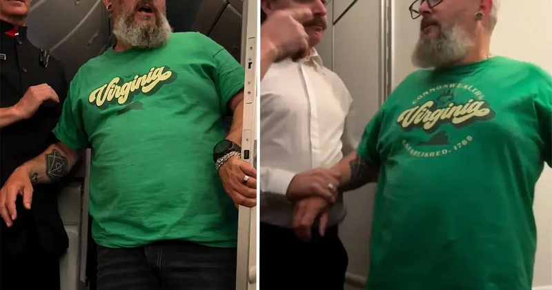Yolcu kabin görevlisini ısırınca uçak rota değiştirdi