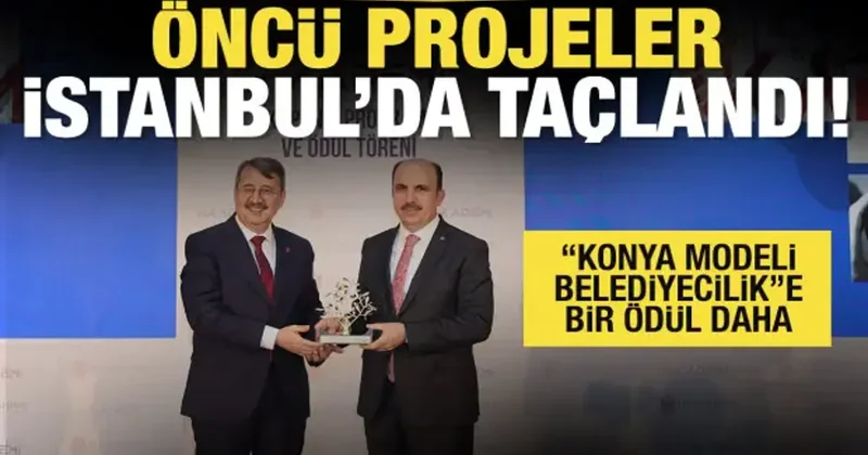 Konya Büyükşehir Belediyesi nin gençlik yatırımları İstanbul da taçlandı
