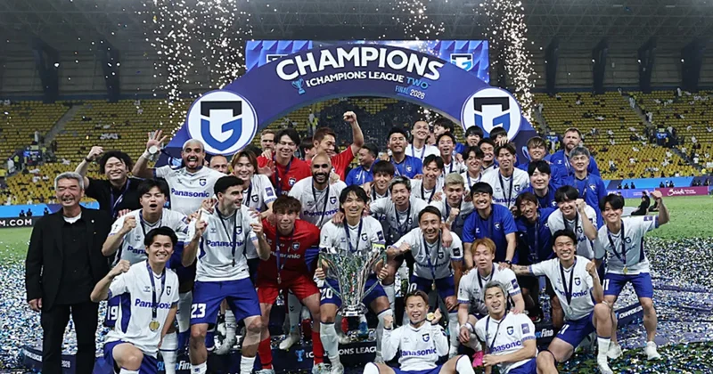 Asya Şampiyonlar Ligi 2’de şampiyon Gamba Osaka!