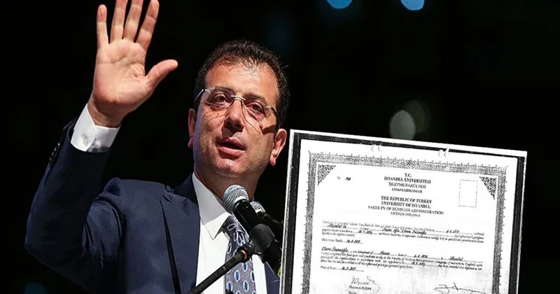 İmamoğlu’ndan diploma iptali kararına Danıştay’a temyiz
