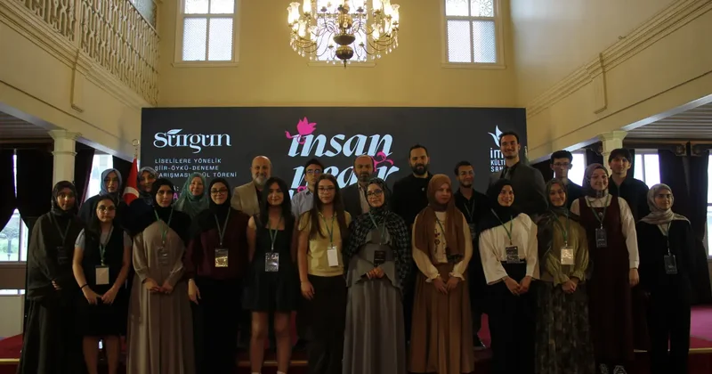 Liseler arası İnsan Nedir Bildin Mi Sen? yarışmasının ödülleri sahiplerini buldu