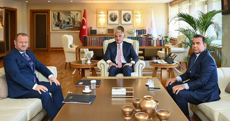 Bakan Ersoy ve RTÜK Başkanı Mehmet Daniş bir araya geldi! Buluşmanın gündemi yayıncılık oldu