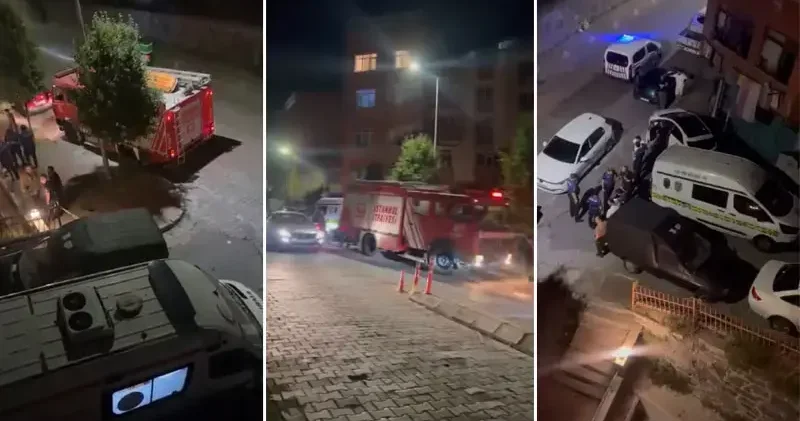 Kağıthane’de demir korkuluklara kabloyla asılı erkek cesedi bulundu