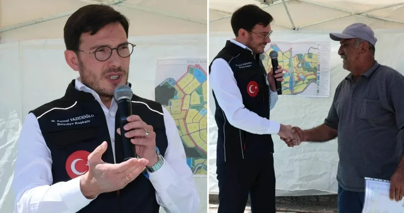 Karayatak’ta tarihi gün: Tapular sahiplerine teslim edildi Tokat Haberleri