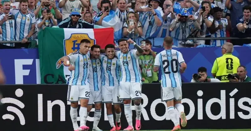 Unutulmayacak performans! Arjantin Messi nin şovuyla kazandı