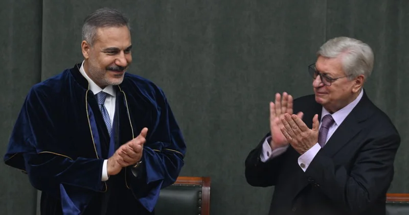 Bakan Fidan a, fahri doktora ünvanı verildi Dış Haberler