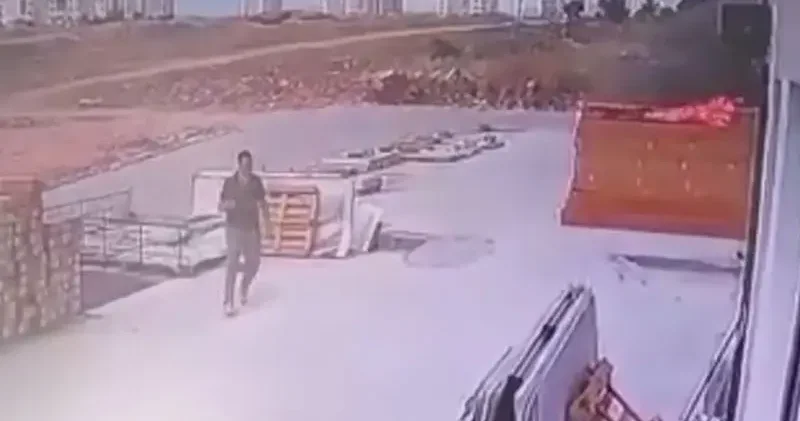 Şanlıurfa da 33 milyon TL zarara yol açan yangına ilişkin görüntüler ortaya çıktı