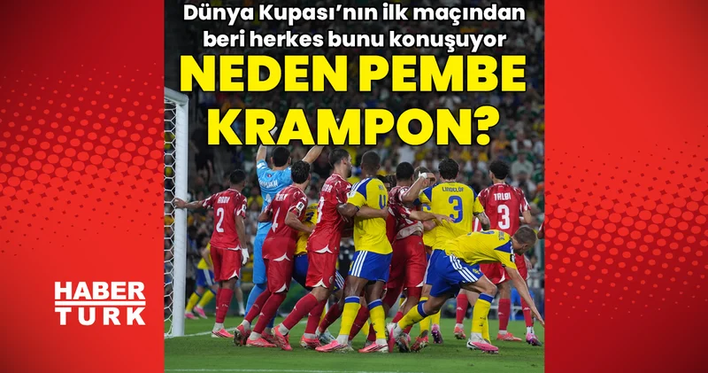 Dünya Kupası’nda futbolcular neden pembe krampon giyiyor? Yeşil sahalardaki ortak görüntünün nedeni ortaya çıktı