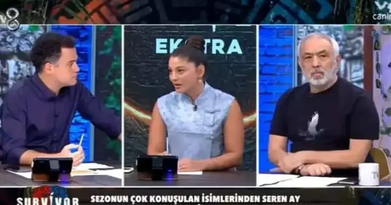 Survivor Seren Ay sunucunun sözleri sonrası deliye döndü: Sen nasıl olurda aileme bunu dersin!