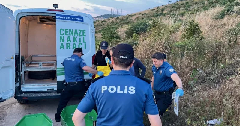 Kocaeli de ormanlık alanda erkek cesedi bulundu Kocaeli Haberleri
