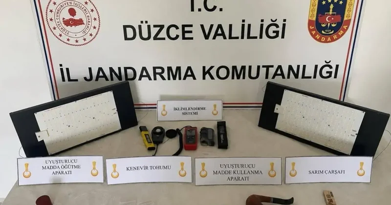Düzce de kaçakçılık ve uyuşturucu operasyonları: 10 gözaltı