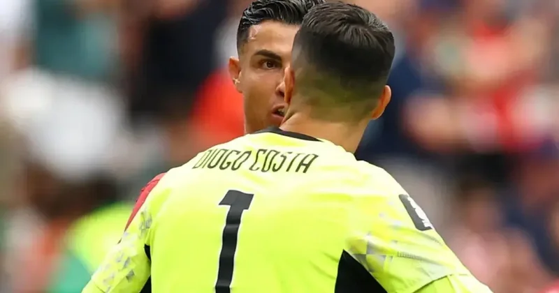 Ronaldo çıldırdı! Takım arkadaşıyla tartıştı