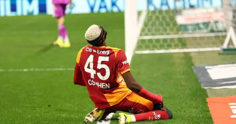 Osimhen den Galatasaraylı taraftarların yüreğine su serpen sözler
