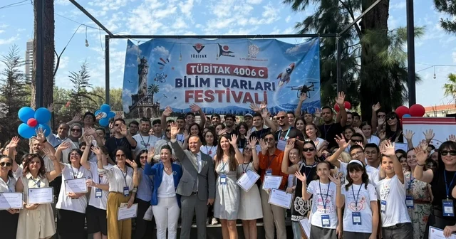 TÜBİTAK 4006 C Bilim Fuarları Festivali İzmir de kapılarını açtı İzmir Haberleri Habertürk Yerel Haberler