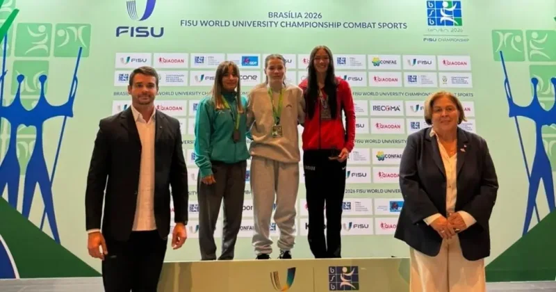 Brezilya da büyük gurur: Türk sporcu Zerda Demir, dünya ikincisi oldu