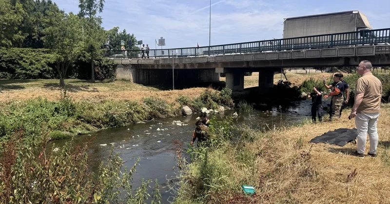 Bursa da derede erkek cesedi bulundu