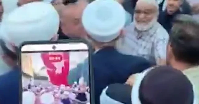 Tahliye olan Yusuf Ziya Gümüşel cemaati tarafından karşılandı VİDEO İZLE