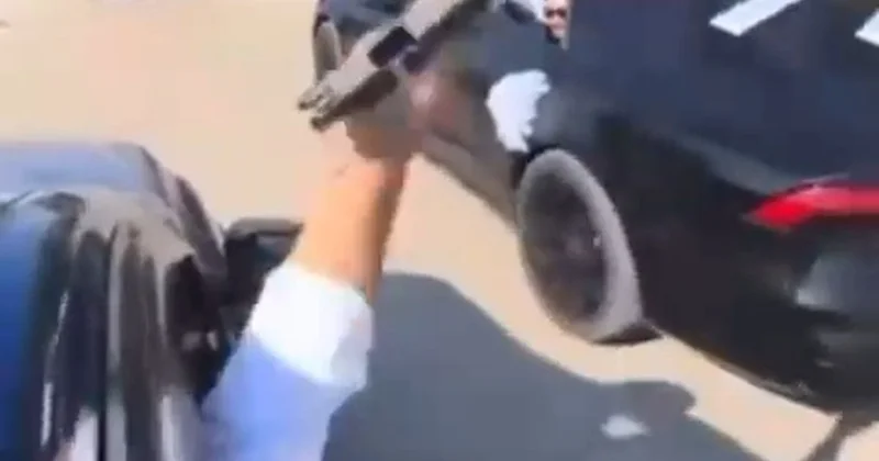 Düğün Konvoyunda Hava Ateşi