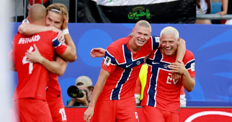 5 gollü maçta 3 puan Norveç in! Haaland damga vurdu Sözcü Gazetesi