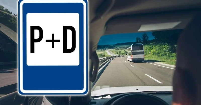 Üzerinde P ve D harfleri olan yeni trafik tabelası: İşte anlamı Sözcü Gazetesi