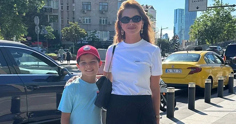 Pelin Karahan: Yanımda oğlum var