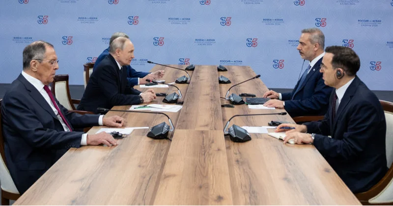 Bakan Fidan, Vladimir Putin ile görüştü Dış Haberler