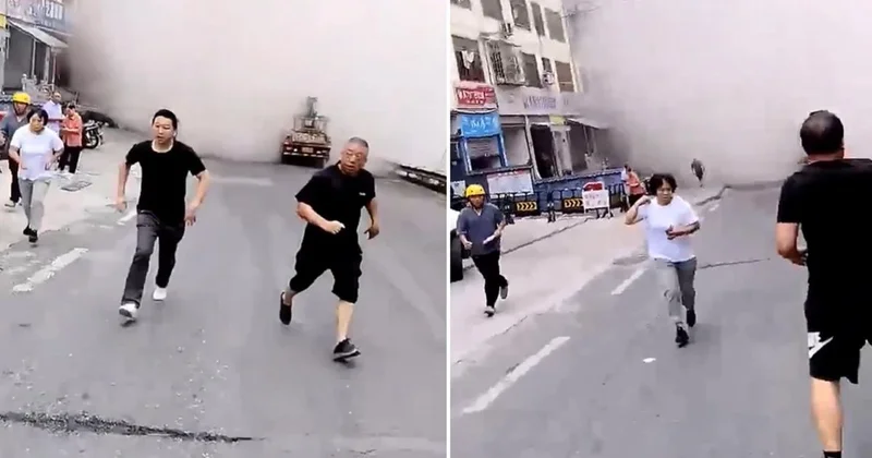 Bir anda yerle bir oldular! Çok sayıda kişi enkaz altında kaldı