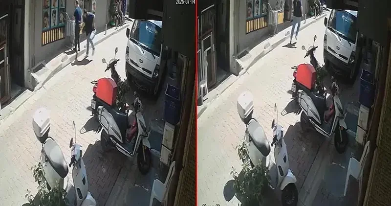 Kağıthane’de tıraşını beğenmediği berberi bıçaklayıp kaçtı; o anlar kamerada