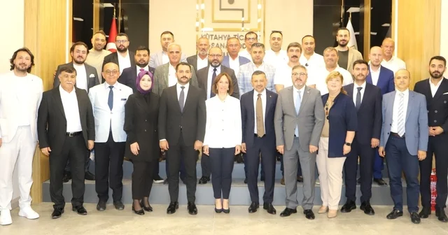 MHP heyetinden KUTSO ya ziyaret: Kütahya nın ekonomik geleceği için ortak istişare Kütahya Haberleri Habertürk Yerel Haberler