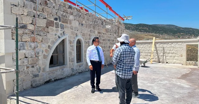 Kırıkhan da Beyazıd ı Bestami hazretleri türbesinde çalışmalar sürüyor Hatay Haberleri Habertürk Yerel Haberler