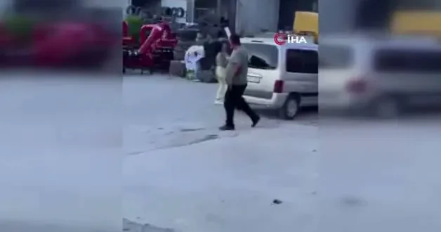 Çekiçli intikam! Sevgilisine kızdı, sanayiyi birbirine kattı